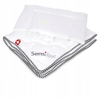 Detský paplón - Detská prikrývka Sensi Cotton s vankúšom 135x100