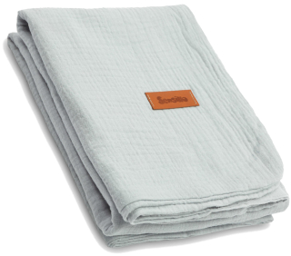 Prikrývka, prehozy na posteľ - Trolley prikrývka, izolovaná Minky 75x100 Olka Gray
