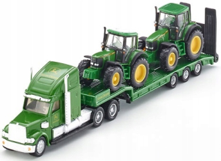 Siku 1837 John Deere kamión + 2 ťahače 1:87