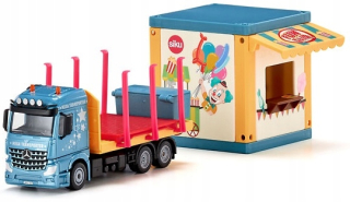 SIKU 3562 Nákladné auto s montovaným domom 1:50