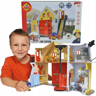 Simba Fireman Sam požiarnej stanice Figúrka + Sound