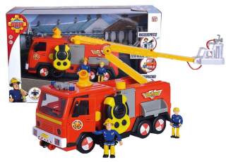 SIMBA hasič CAR SAM JUPITER MEGA DELUXE 2figurki