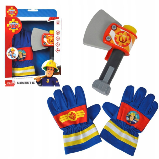 Simba Fireman Sam set rukavice Toporek šaty