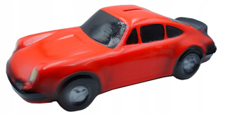 Pokladnička pre deti - PRASIATKO AUTO TEŠANÁ KERAMIKA AUTO 32x13cm POĽSKO