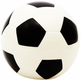 Detská pokladnička - Keramická prasiatka banka pre deti futbal