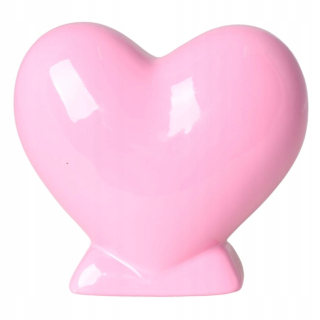 Detská pokladnička - Keramický prasiatko breh Pink Valentine's Day