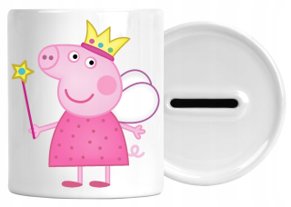 Pokladnička pre deti - Peppa Piggy Bank s menom