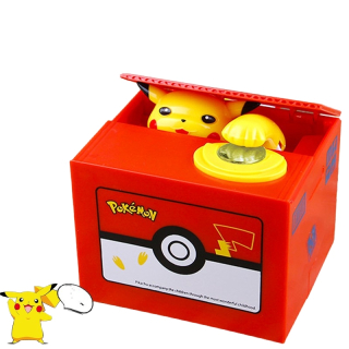 Pokladnička pre deti - PRASIATKA PRE DETI S POKEMONOM - PIKACHU