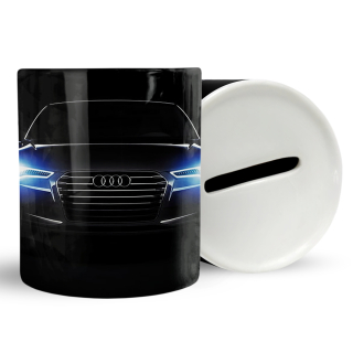 Detská pokladnička - Audi Gift Piggy Bank + text zadarmo