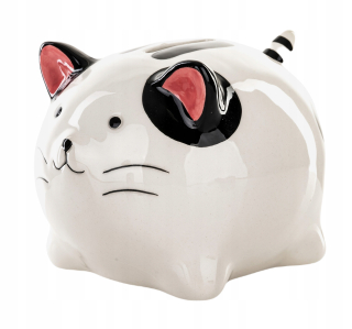 Detská pokladnička - Piggy Bank Kitty Cat otvorila figurínový darček
