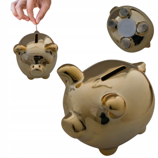 Detská pokladnička - Piggy Bank za peniaze, darček k narodeninám