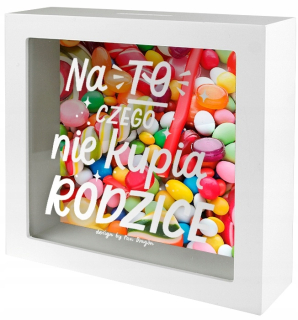 Pokladnička pre deti - Piggy Bank pre to, čo rodičia nekupujú peniaze