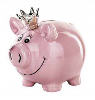 Detská pokladnička - Piggy Bank Pigeon otvára figurín darček