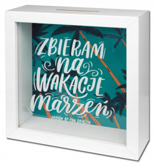 Detská pokladnička - Piggy Bank, na dovolenke zbieram sen o snoch
