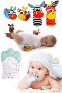 Ponožky Hrkálky a Pásma + Glove Gryzak