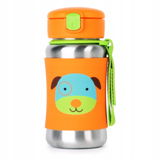 Skip Hop Steel Bidon pre deti ZOO DOG
