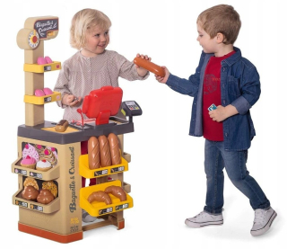Predajňa Kasa deti supermarket Bakery Smoby