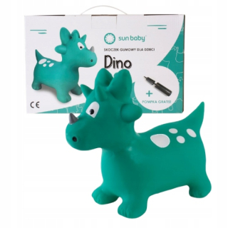 GUMOVÝ SVOJOK DINO TYRKYSOVÝ Sun Baby