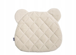 Detský vankúš - Sleeee Teddy Bear vankúš Royal baby béžový piesok