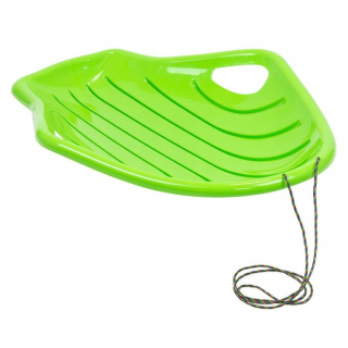 Sánky - PLASTOKOWY šmykľavky zjazdové SLED v snehu GREEN