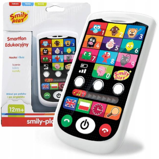 Bilingválne vzdelávanie telefón smartphonu smily PLAY