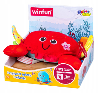 Smily PLAY tanec a vibrujú CRAB HIP HOP 0155