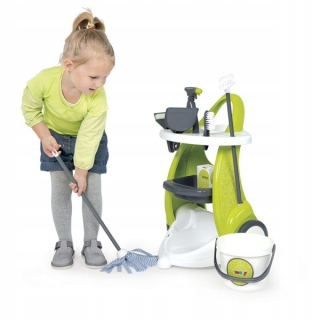 SMOBY 24406 Čistiaci vozík s skalné vysávačom