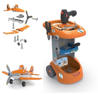 Smoby 500252 lietadla lietadla vozíka s náradím