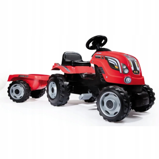 SMOBY 710108 Traktor s prívesom Farmer XL
