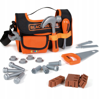 Smoby sáčok s Black & Decker Nástroje Hammer Piła