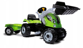 Smoby Tractor Farmer Spoon Trailer Set Max
