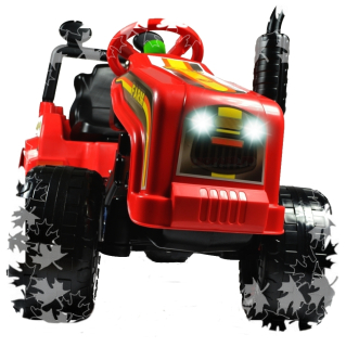 Pevný obrovský traktorový traktor