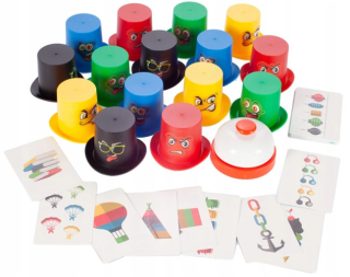 Vysoká rýchlosť FAMILY GAME CUPS hrnčekov KLOBÚKY