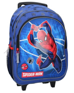 Detský kufor - Spiderman Spider Spider Suitcase na kolieska Bathpack