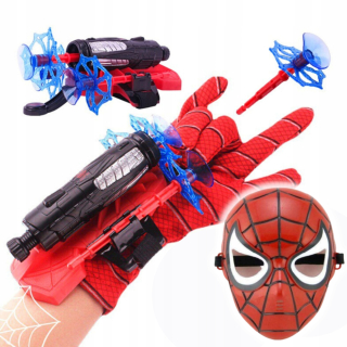 Postavička - Spiderman Glove Arrow spúšťač Super Hero