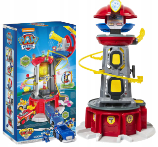 Paw Patrol  - Spin Majster Dog Patrol Mighty mláďat veža 6053408