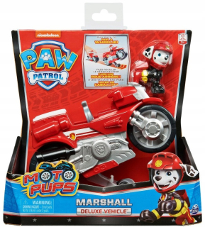 Paw Patrol - Spin Majster Dog Patrol motocyklov mláďat Motocykel Marshall