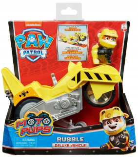 Paw Patrol - Spin Majster Dog Patrol motocyklov mláďat Motocykel Štrk