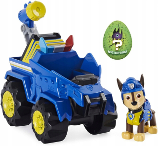 Paw Patrol - Spin Majster PSI Patrol Dino vozidlá záchrannej Chase 3+
