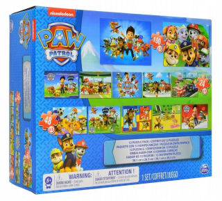 SPIN Master PATROL DOG PUZZLE SET 12W1 ELEM 560