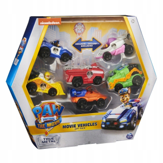 Paw Patrol - Spin Master Set of Psi Metal Patrol vozidlá 3+