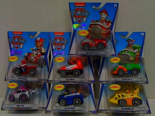 Paw Patrol - Spin Dog Patrol Small Metal Car 16782 6054503