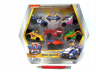 Paw Patrol - Spin PSI Patrol Vozidlá Darčekové balenie 5ks