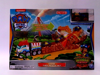 Paw Patrol  - Spin PSI hliadka T-Rex súpravy s vozidlom 6058323/3