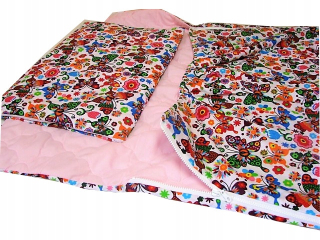 Perinky do kočíka - Spací vrecko 60x120 pre posteľ, kočík 3el.