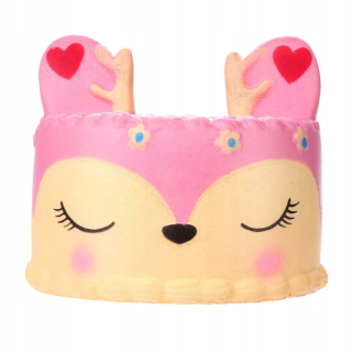 Squishy Jelonek Cake Galaxy Anti-stres Gnytek