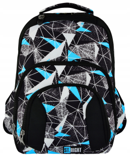 Školská taška, batoh - St.Right Backpack BP25 4-Chamber NET BLUE 618116