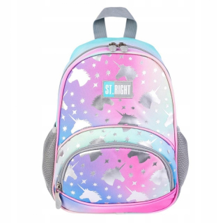 Školský batoh - Batoh St.Right Small Pre -School Holo Unicorn 9L