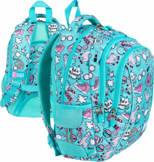 Školský batoh - St.Right School Backpack Youth BP26 Lamas