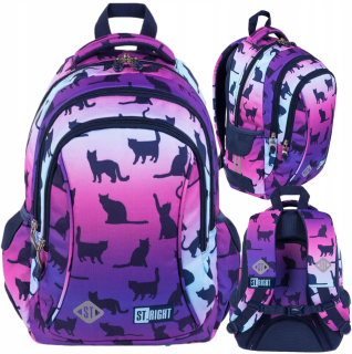 Školský batoh - St.Right School Backpack Youth Ombre výlet